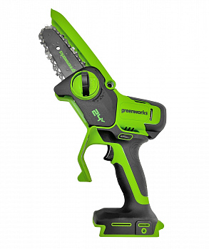 Цепная мини пила аккумуляторная GreenWorks G24MCS10 (без АКБ и ЗУ)