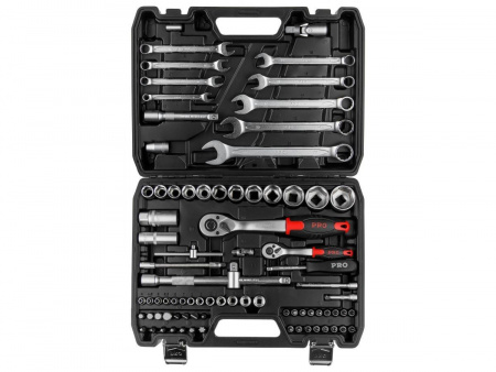 Набор головок и ключей 82пр. 1/4",1/2" PRO STARTUL STUTTGART (PRO-082S) (6 граней)