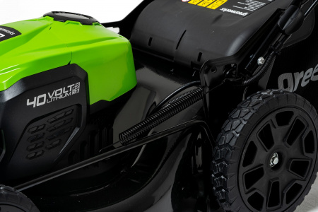 Газонокосилка аккумуляторная GreenWorks GD40LM46SPK4 (АКБ 1х4Ач + ЗУ)