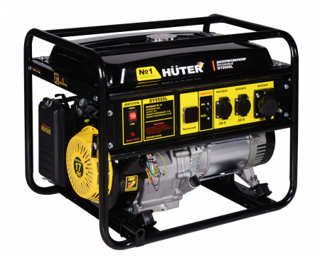 Бензиновый электрогенератор Huter DY9500L