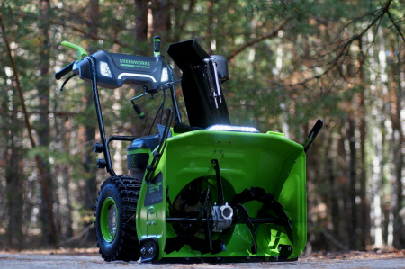 Снегоуборщик аккумуляторный GreenWorks GD82ST56 (без АКБ и ЗУ)