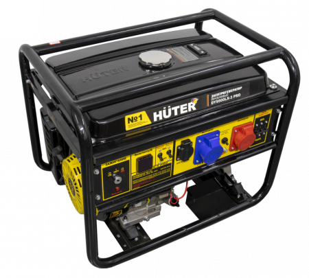 Бензиновый электрогенератор Huter DY9500LX-3 PRO