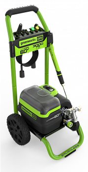 Мойка высокого давления аккумуляторная GreenWorks GDPW60DP (без АКБ и ЗУ)