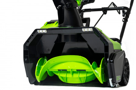 Снегоуборщик аккумуляторный GreenWorks GD60PSTK4 (АКБ 1х4Ач + ЗУ)