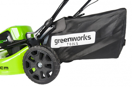 Газонокосилка аккумуляторная GreenWorks GD60LM46HPK4 (АКБ 1х4Ач + ЗУ)