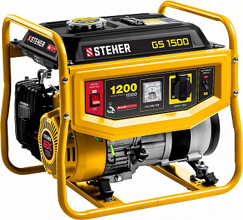 Бензогенератор Steher GS-1500