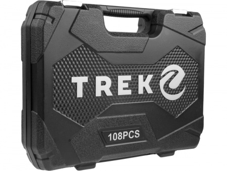 Набор головок и бит 108пр. TREK (1/4", 1/2", 6 граней)
