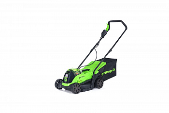 Газонокосилка аккумуляторная GreenWorks GD24LM33K2 (АКБ 1х2Ач + ЗУ)