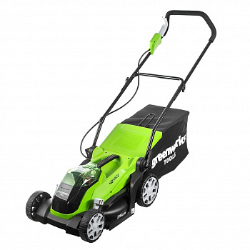 Газонокосилка аккумуляторная GreenWorks G40LM35K2 (АКБ 1х2Ач + ЗУ)